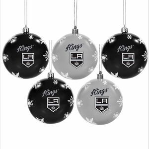 NHL Los Angeles Kings 5 Pack Ornament Set